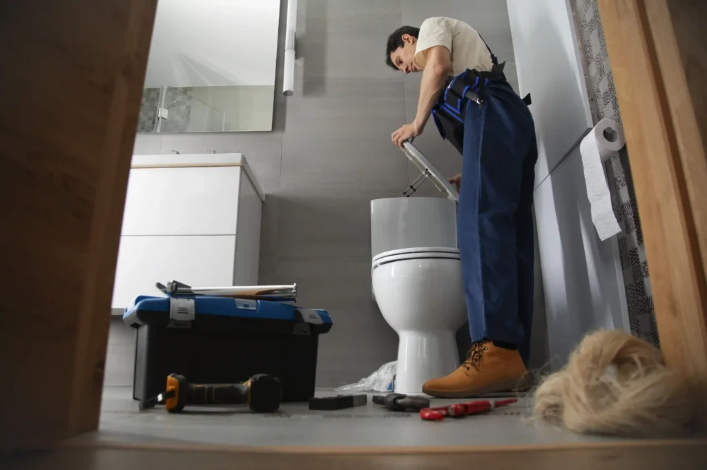 Toilet installation services