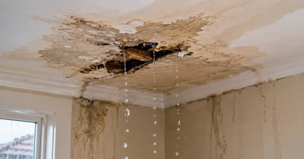 Roof Leaks Spread